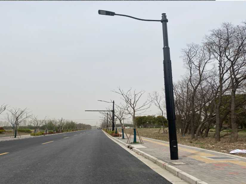 武胜县上海综合杆 太阳能路灯工程
